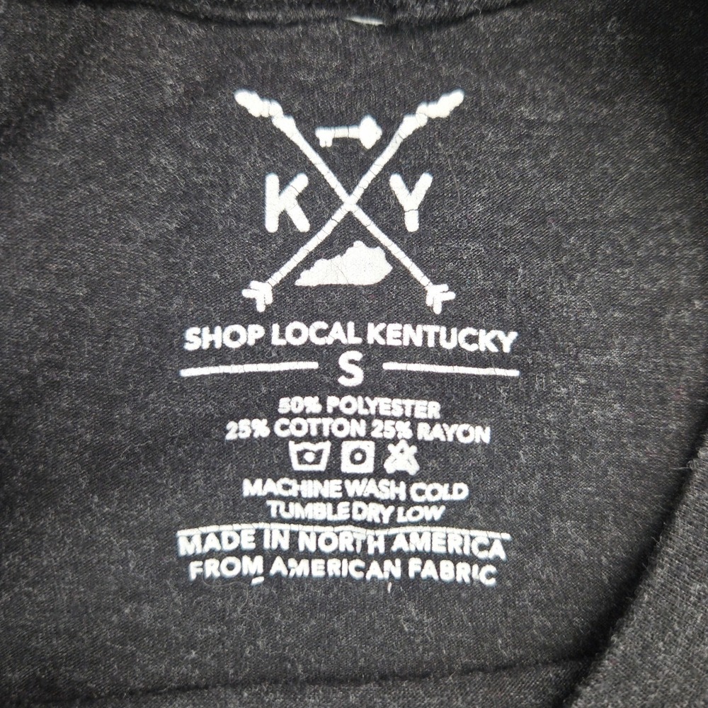 Shop Local Kentucky Red River Gorge Tee‎ Mens S Gray Tri-Blend Gorpcore Graphic